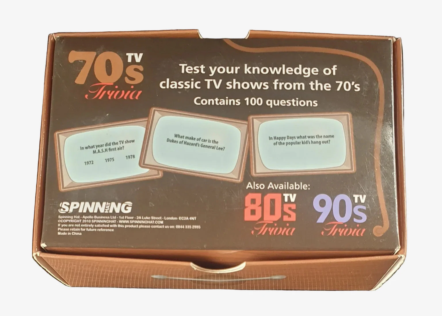 70s TV Trivia Card Game – 100 Questions - Image 3