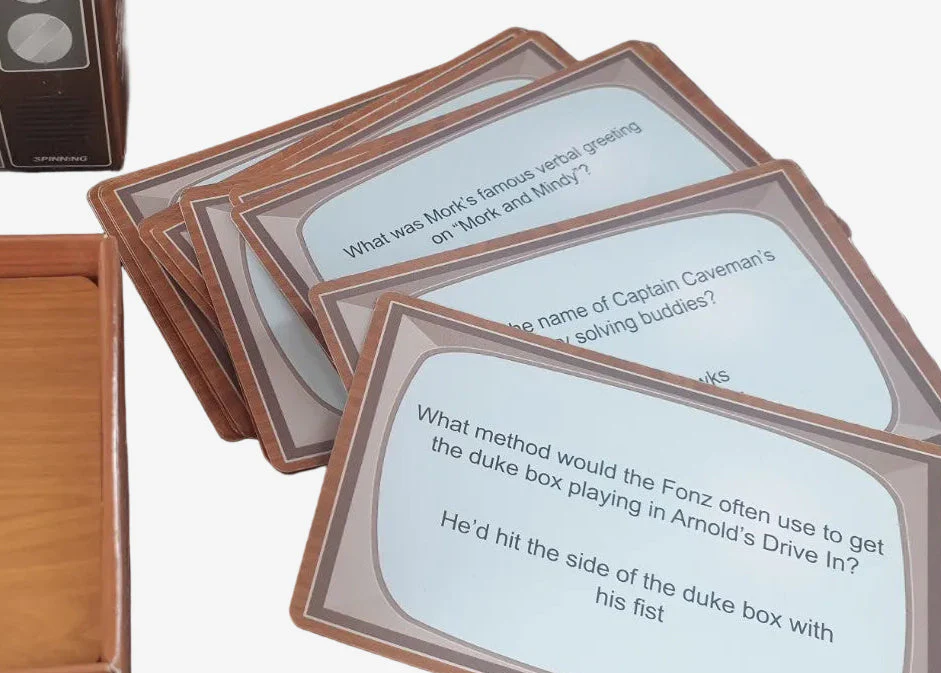 70s TV Trivia Card Game – 100 Questions - Image 4