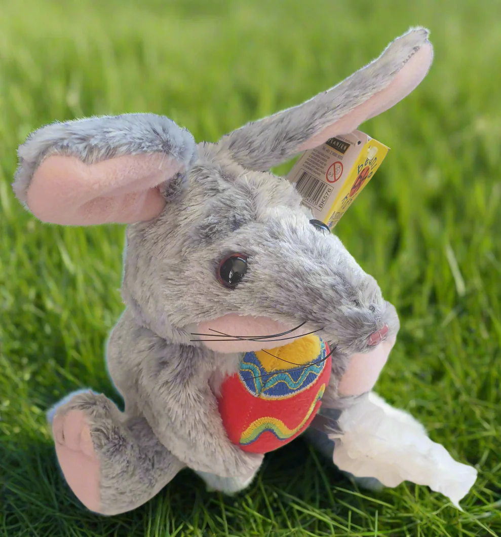 BK Beanie Kids Bear - Jirri the Easter Bilby Bear (2007) - Image 4