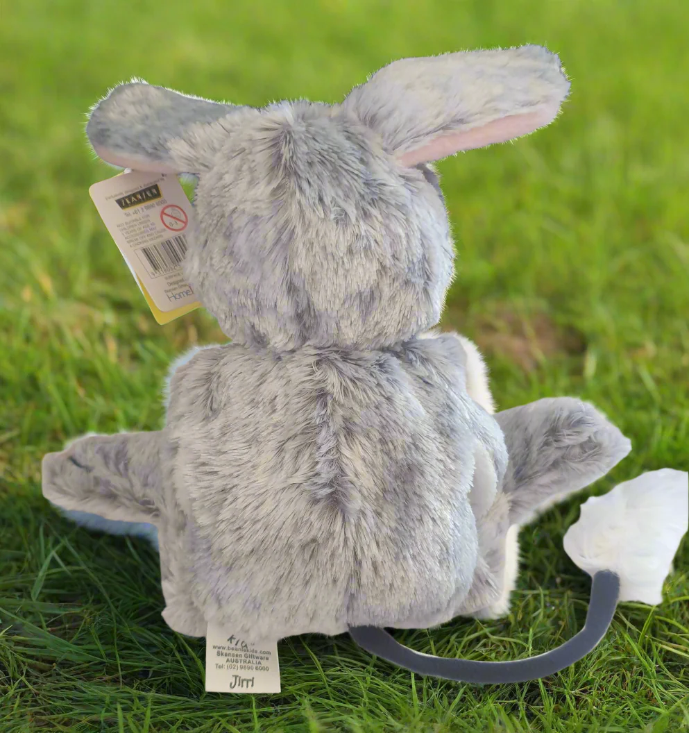 BK Beanie Kids Bear - Jirri the Easter Bilby Bear (2007) - Image 5