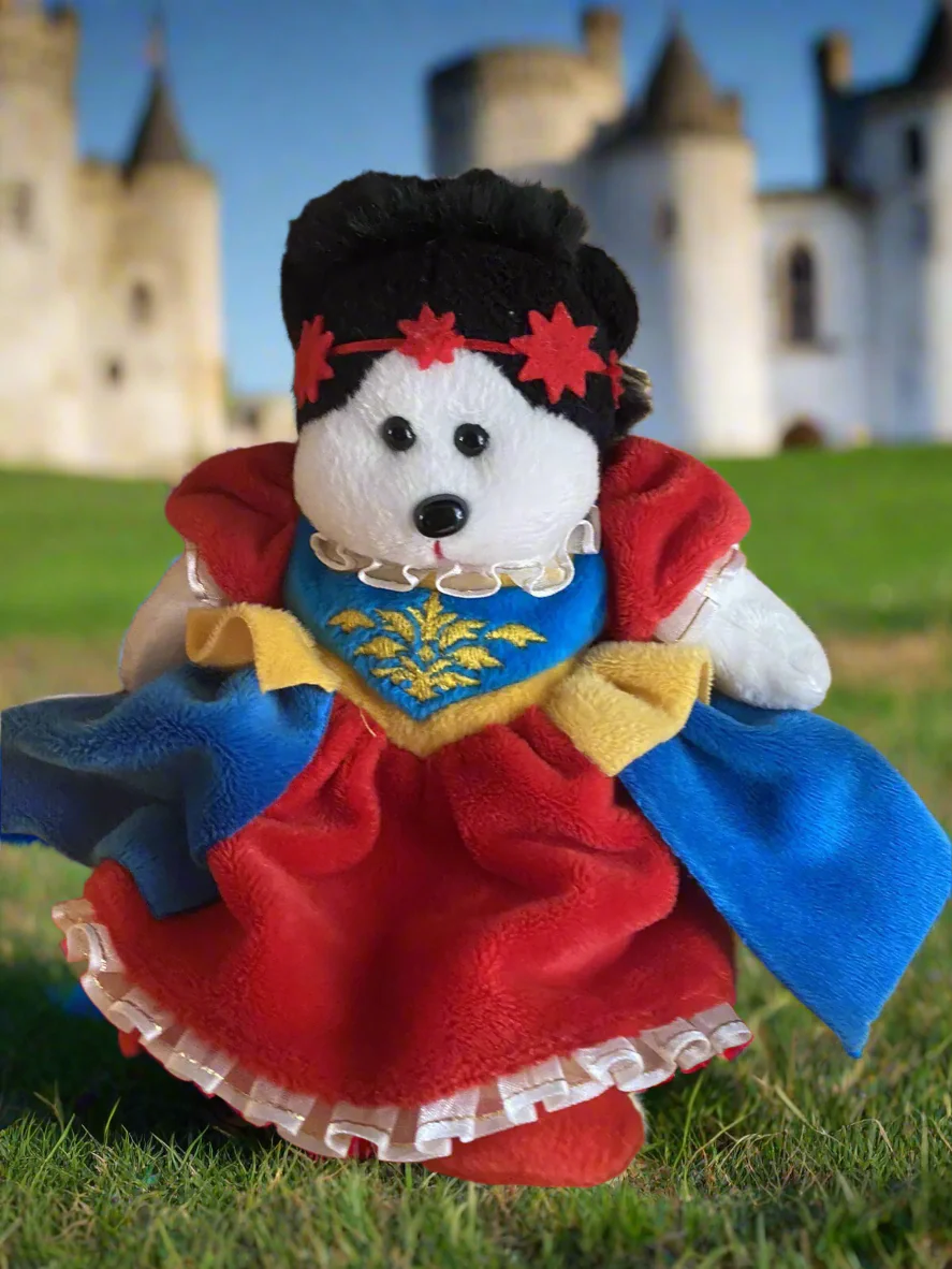 BK Beanie Kids Bear - Snow Princess the Bear (2004) - Image 2