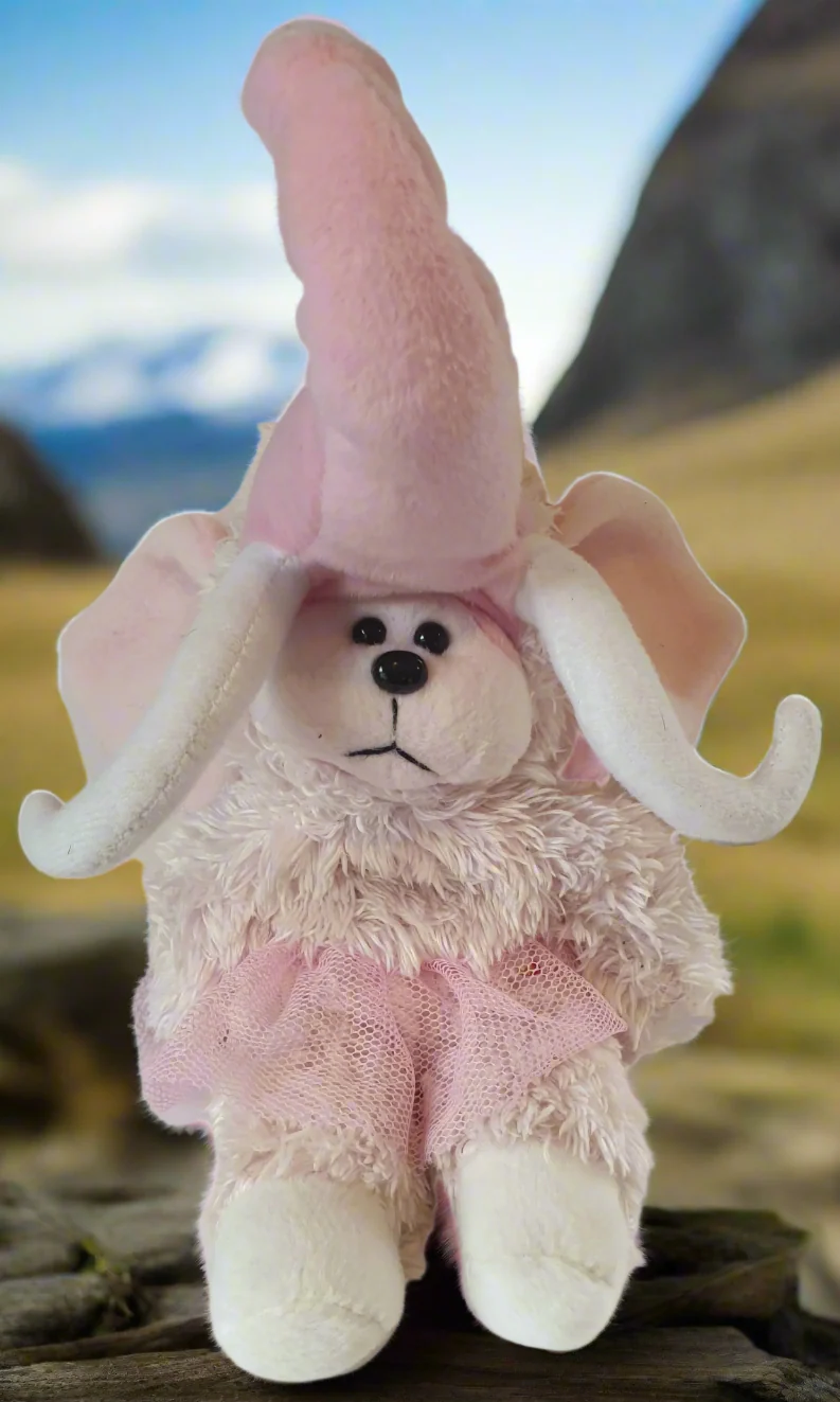 BK Beanie Kids Bear - Twinkle Toes the Mammoth Bear (2008) - Image 3