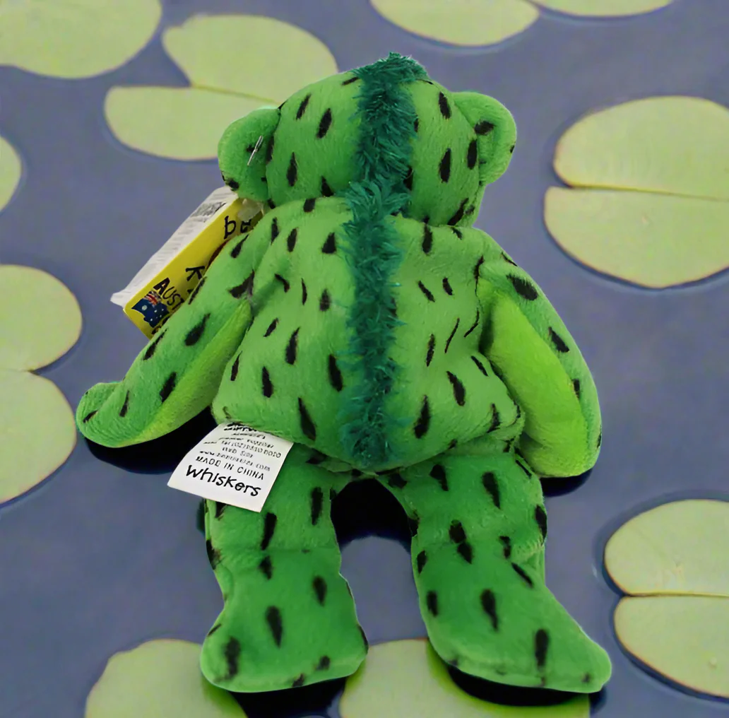 BK Beanie Kids Bear - Whiskers the Bunyip Bear (2002) - Image 3