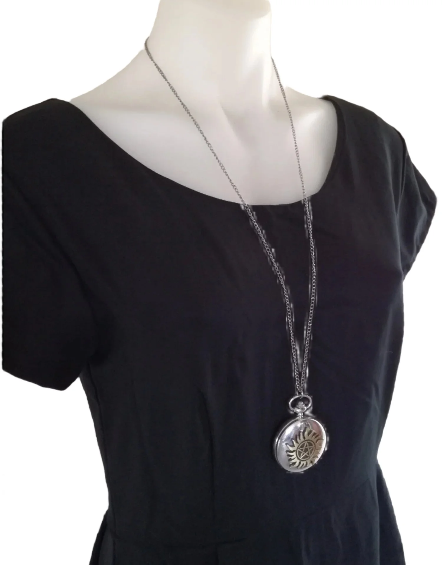 Black Audrey Dress - Planet Retro Original (XS) - Image 2