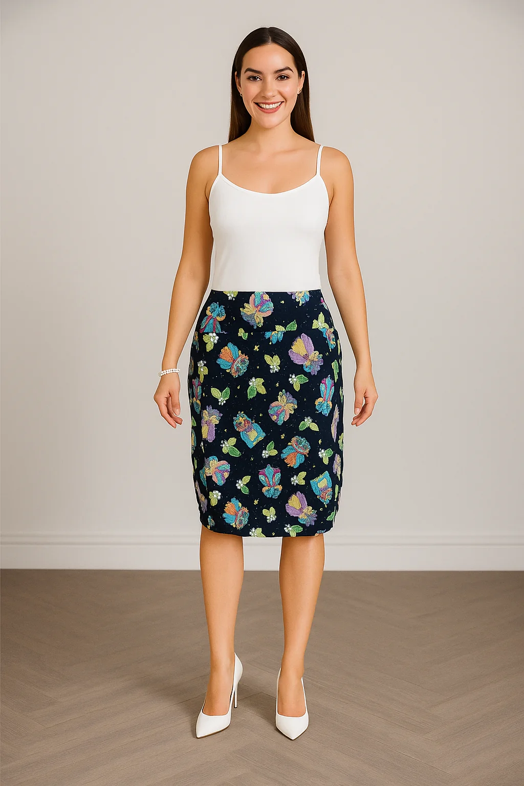 Cosmic Owls Skirt - Planet Retro Original (XS, XL & 2XL) - Image 2