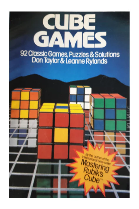 Cube Games – Rubik’s Cube Puzzle Book (1981)