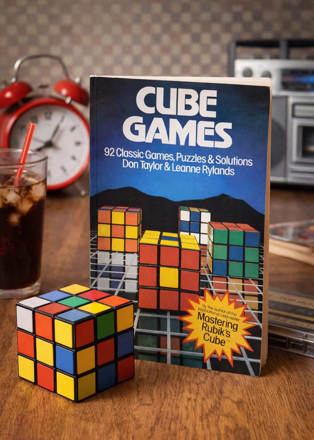 Cube Games – Rubik’s Cube Puzzle Book (1981) - Image 2