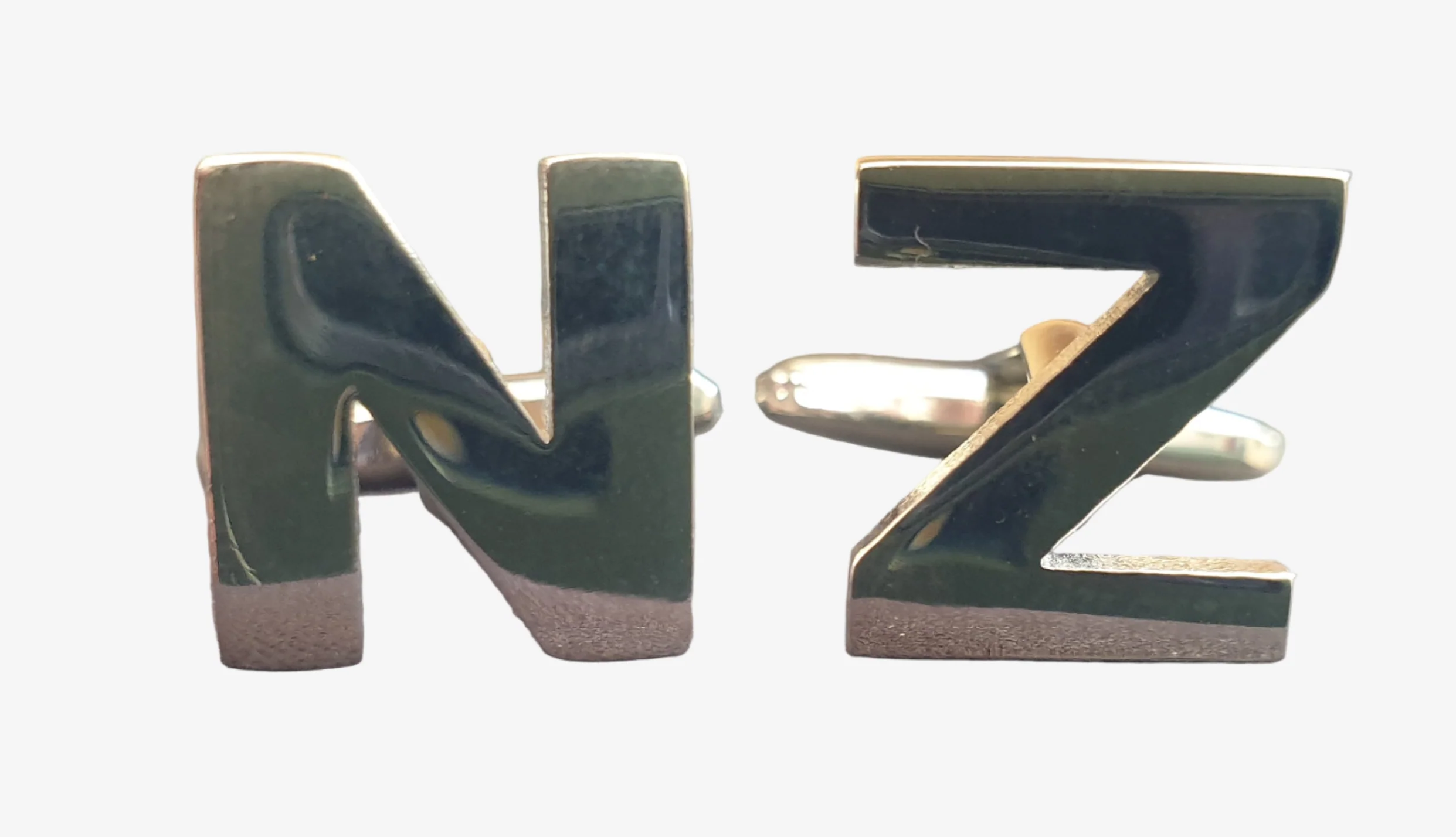 Cufflinks - NZ Silver Letters