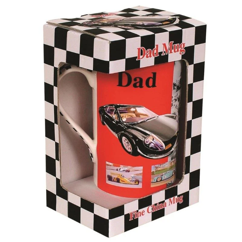 Dad Race Cars Mug - Image 4