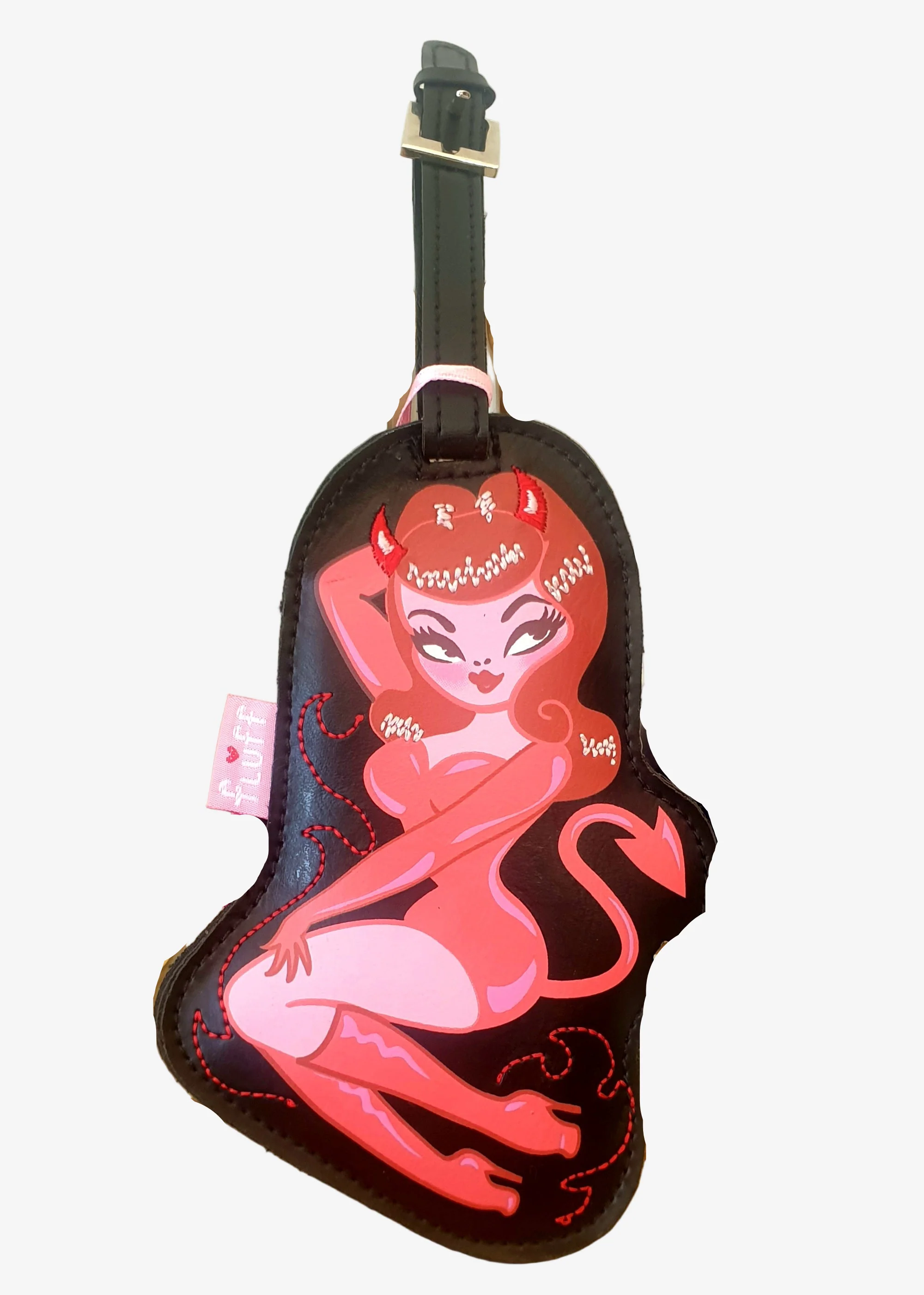 Devilish Debra Luggage Tag