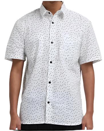 DStruct Occult White Men's Shirt (Small & Medium) - Image 2