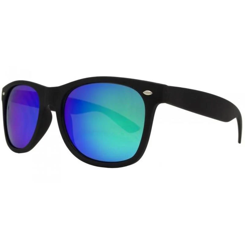 Earl Wayfarer Style Mirrored Sunglasses - Image 4