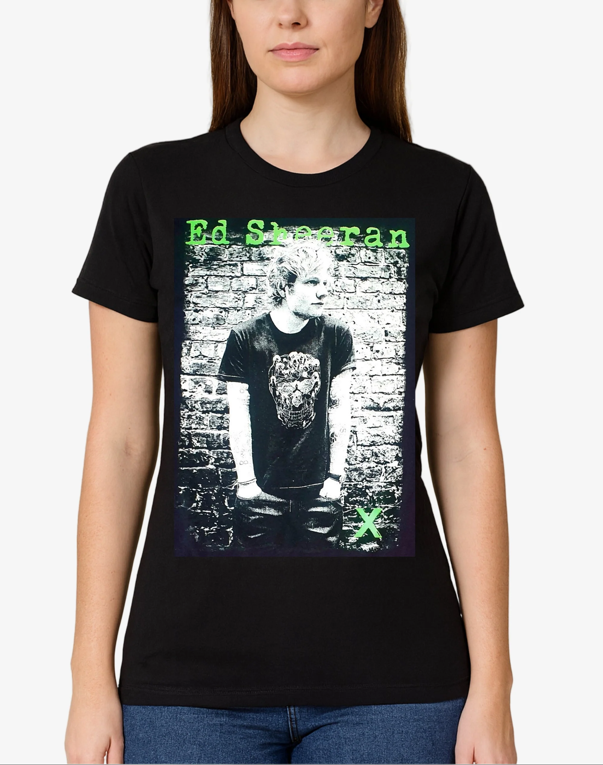 Ed Sheeran X Tour Ladies T-Shirt 2004 (Medium)