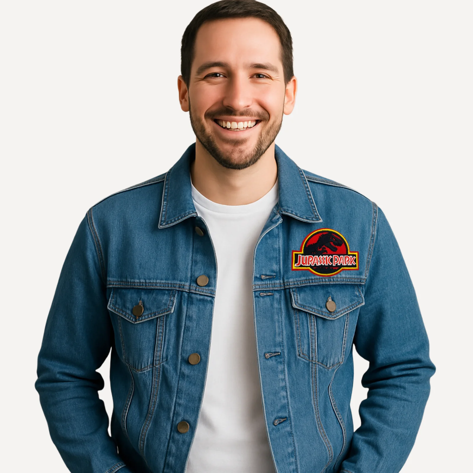 Embroidered Patch - Jurassic Park Logo - Image 2