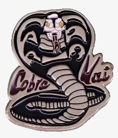 Cobra Kai Enamel Pin / Brooch