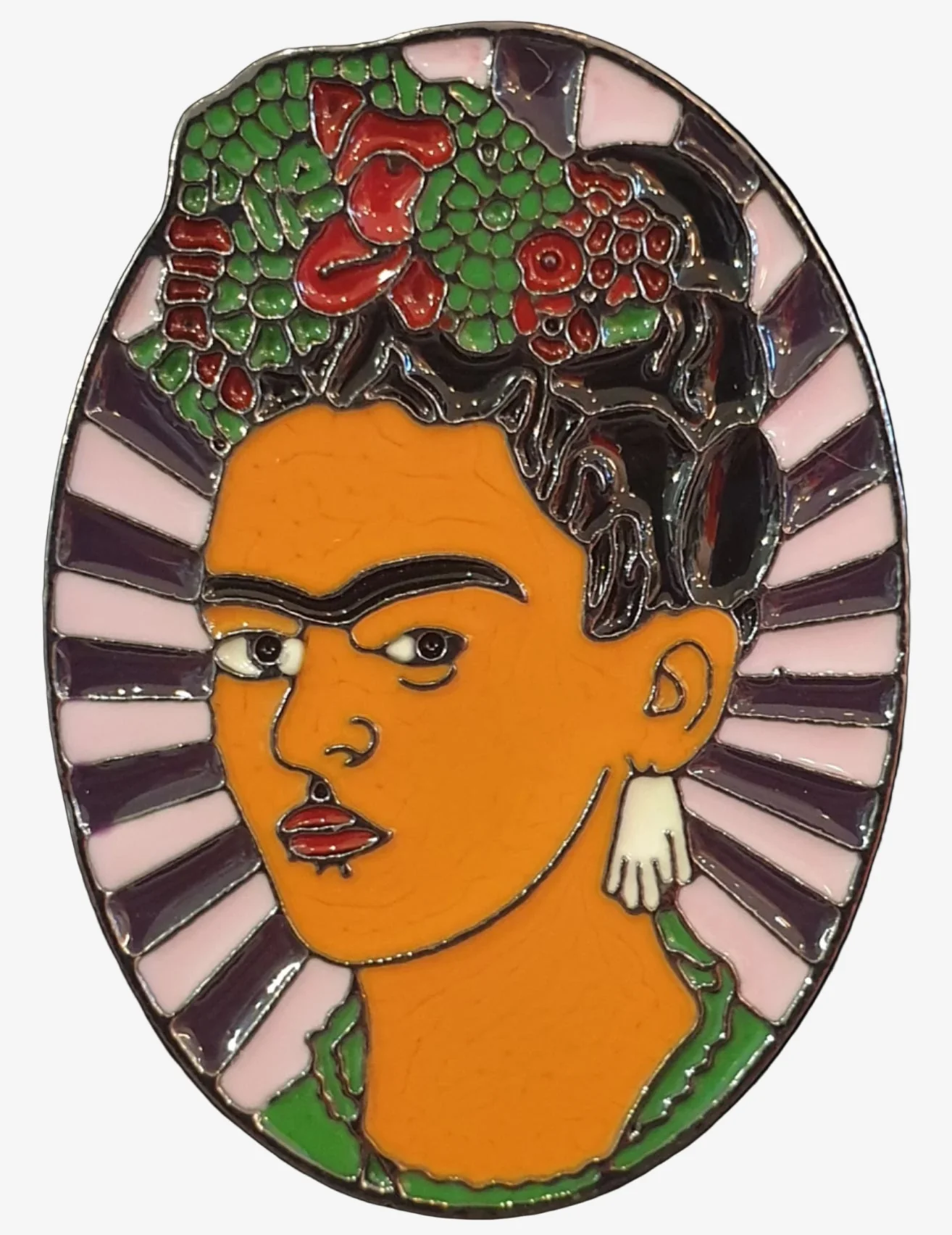 Frida Kahlo Enamel Pin / Brooch
