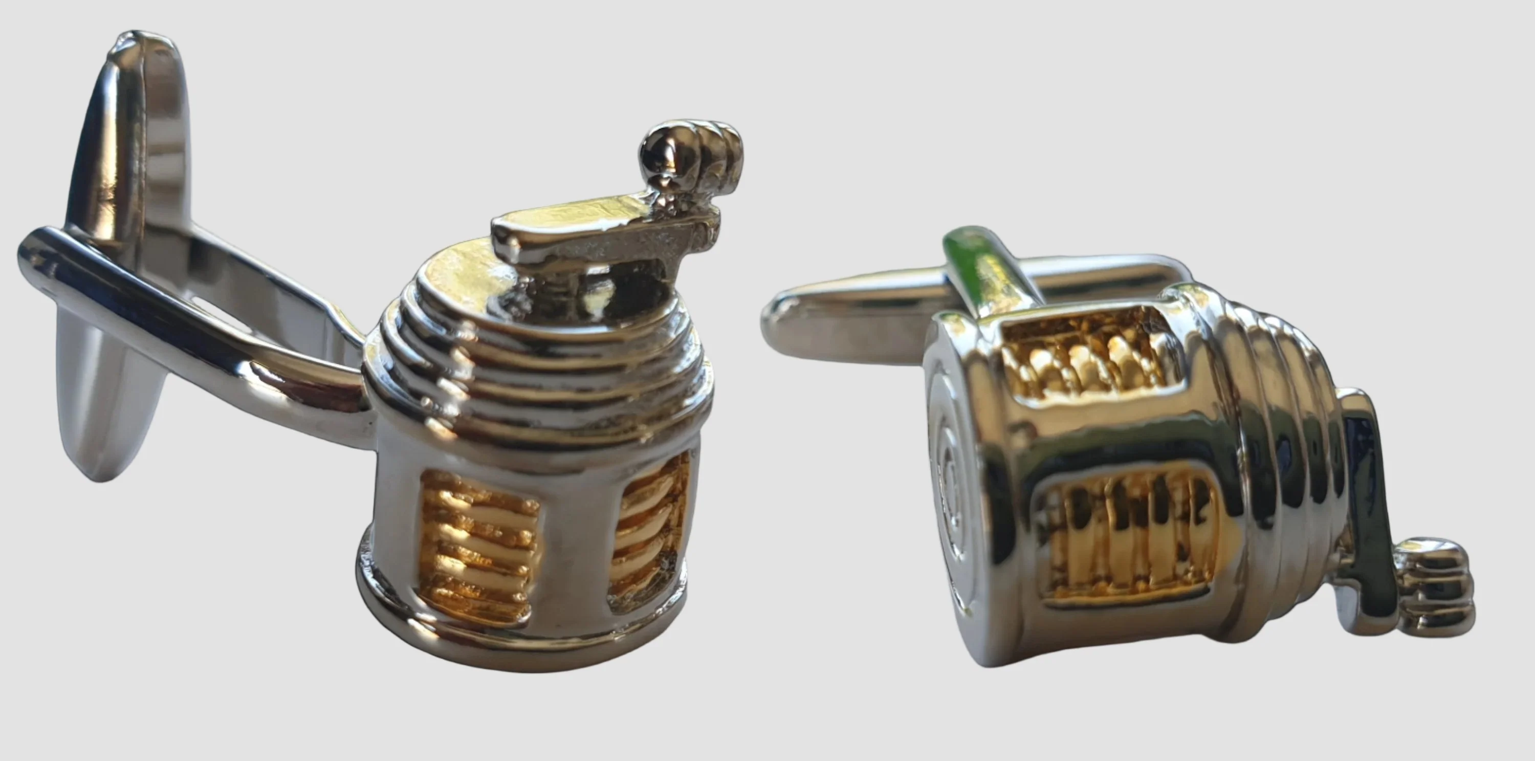 Fishing Reel Cufflinks