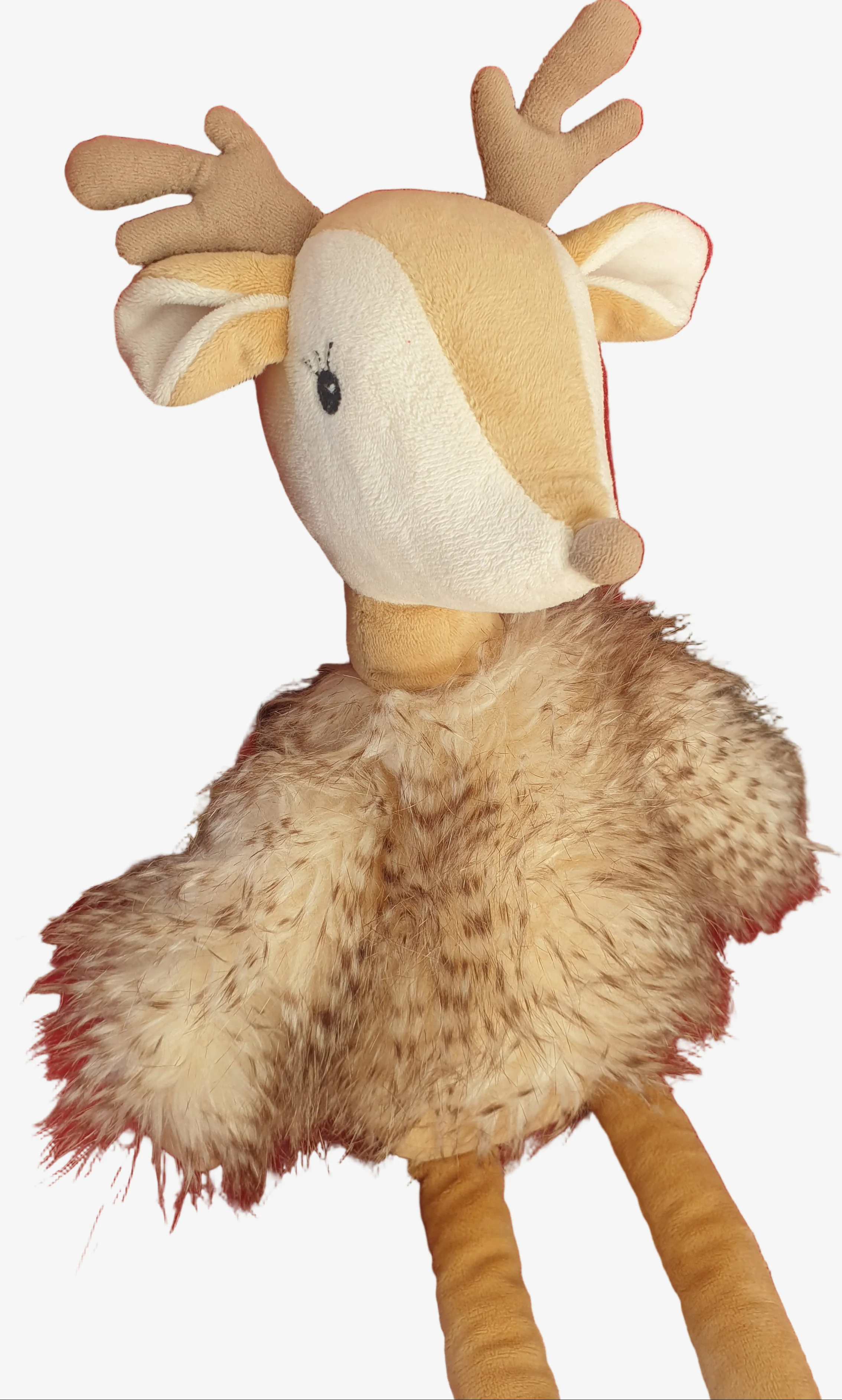 Fluffy Furry Christmas Reindeer Plush 52cm