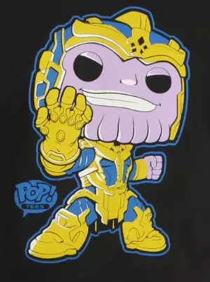 Funko Marvel Pop! Thanos Men's T-Shirt (Medium) - Image 2