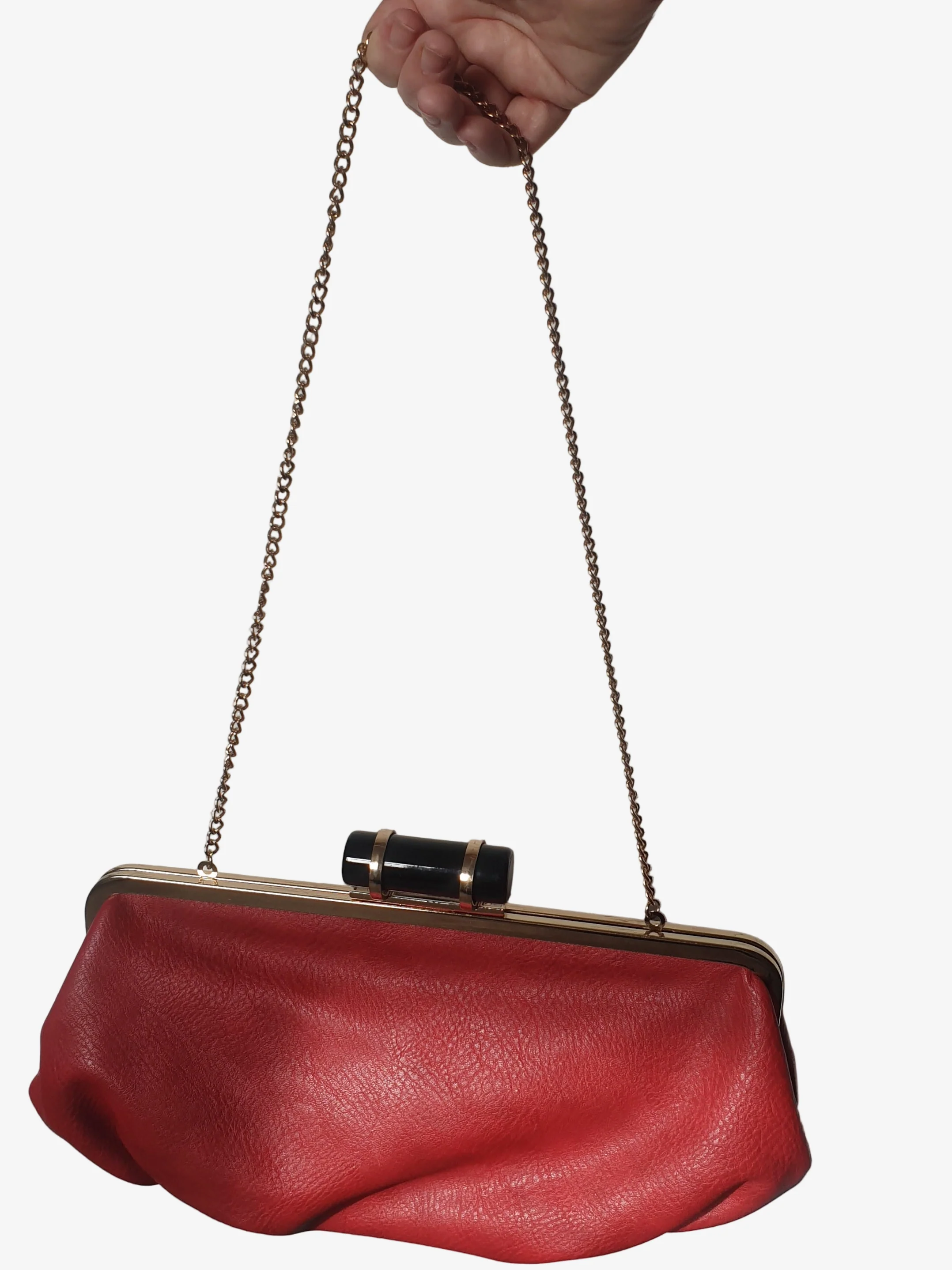 Glam Red Melie Bianco Vegan Handbag - Image 3
