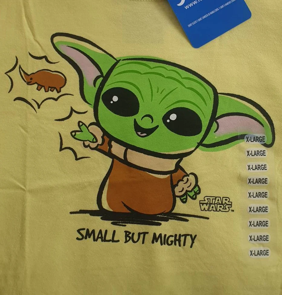 SALE Grogu Small but Mighty T-Shirt (XL & 2XL) - Image 2