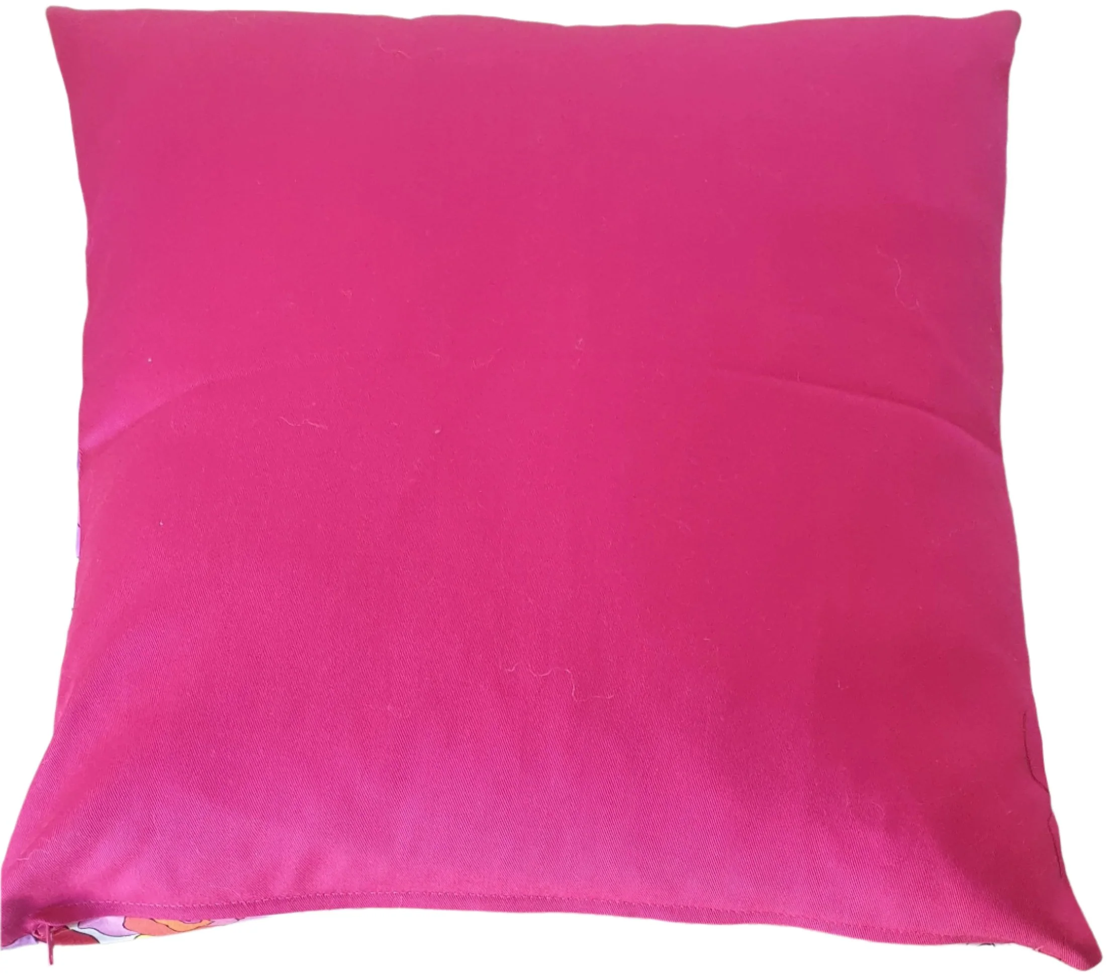 Hot Pink Sugar Skulls - Handmade Cushion Cover - Image 3