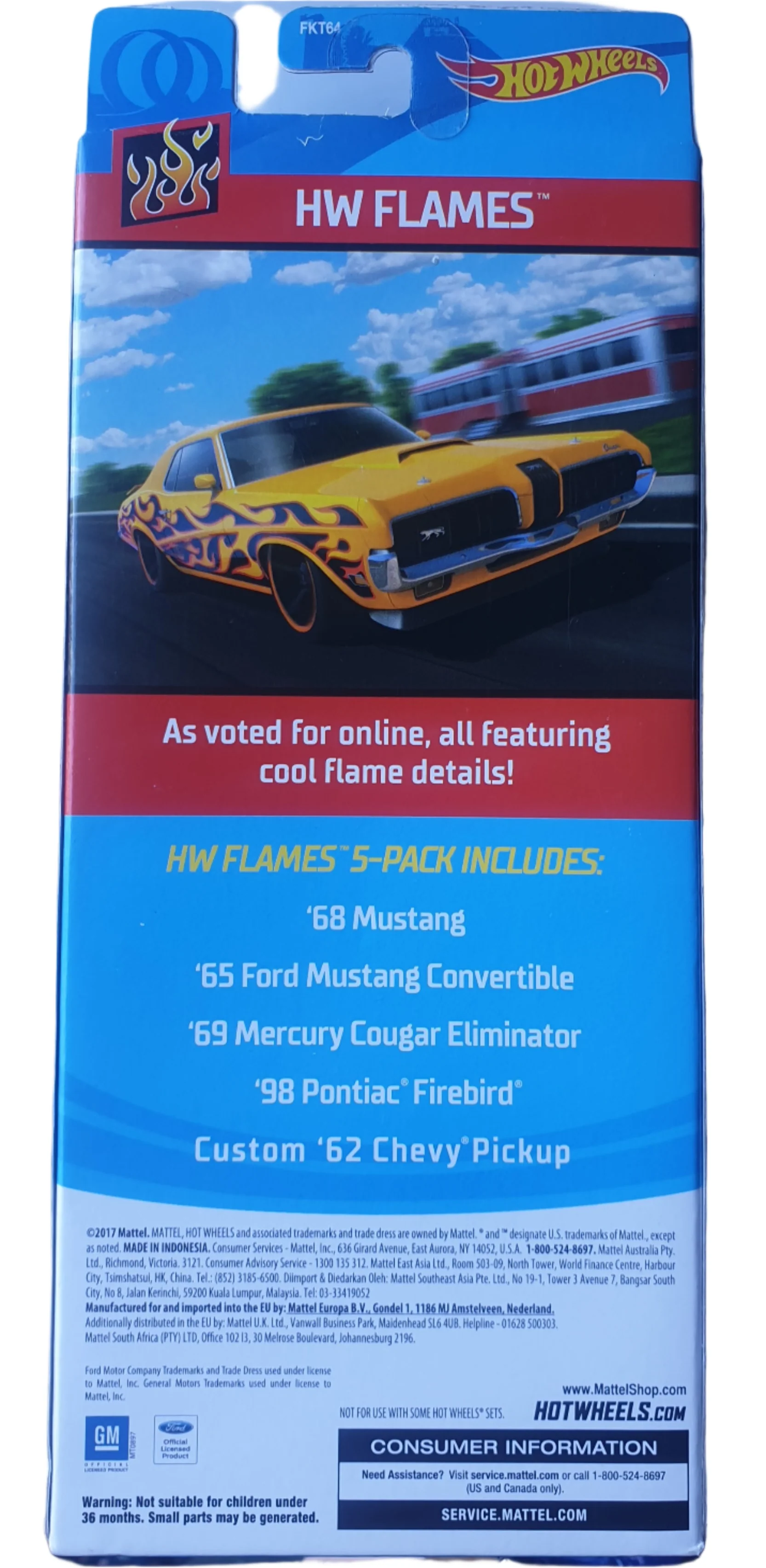 Hot Wheels - HW Flames 5-pack (2017) - Image 5