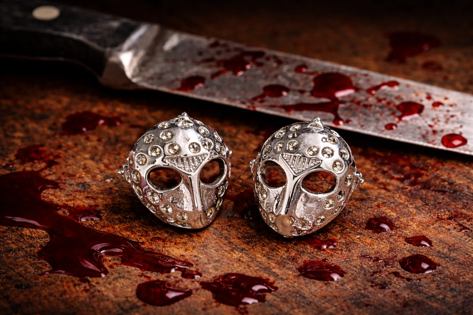 Jason Voorhees Friday the 13th Cufflinks - Image 2