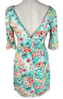 KILT NZ Floral Tea Dress (Small) - Image 4