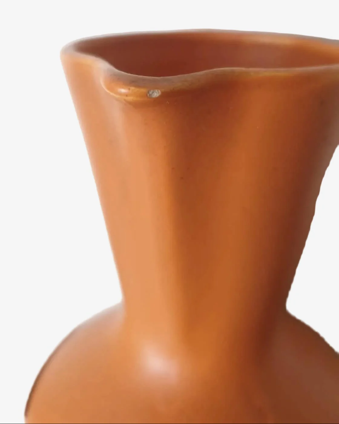 Laurel of California Speckled Pumpkin Vase (1950s) - Image 5