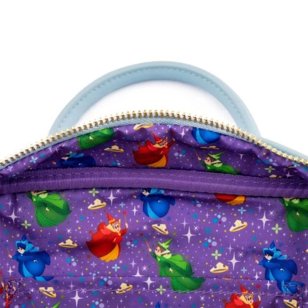 SALE Loungefly Sleeping Beauty - Castle Crossbody Handbag - Image 4