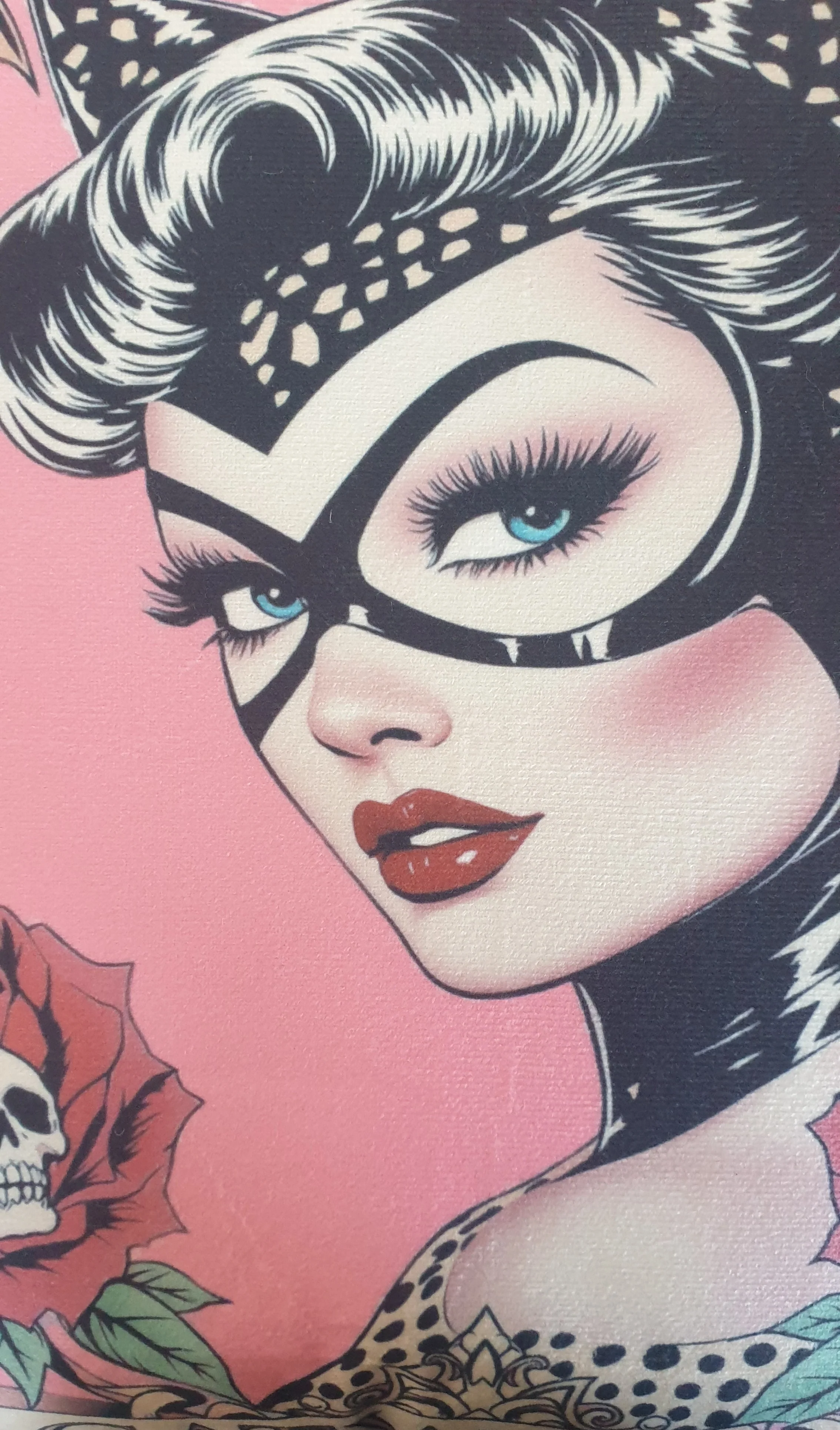 Catwoman - Lu Lu Deluxe NZ - Cushion Cover - Image 2