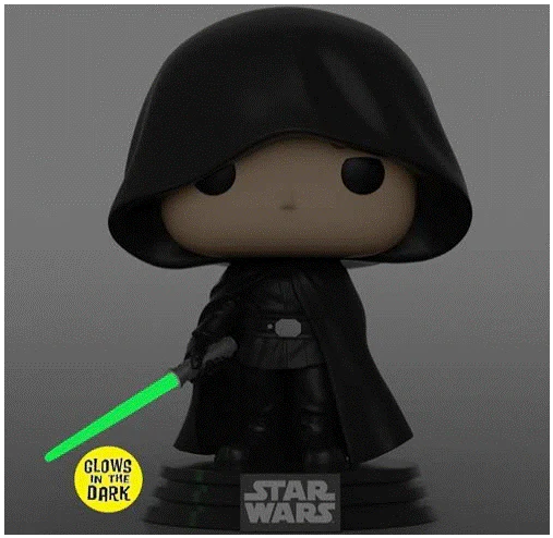 Pop Vinyl - Luke Skywalker (Black Cloak) GITD #501 - Image 2