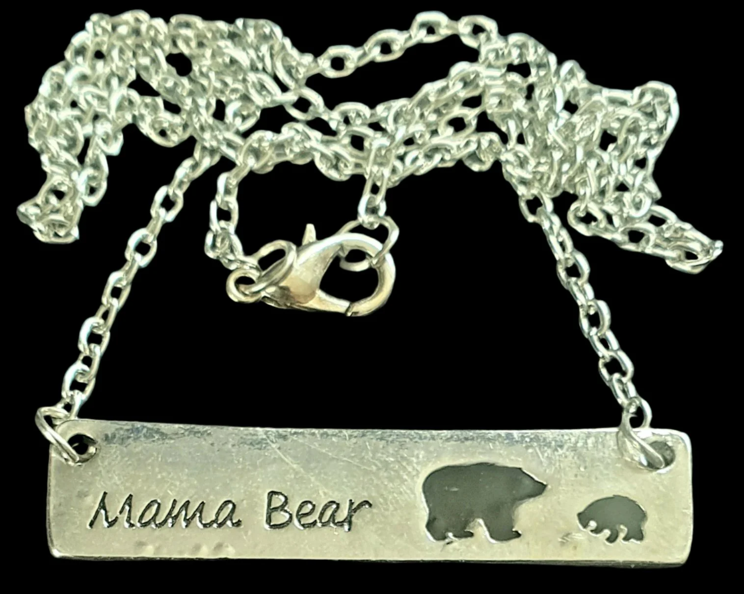 Mama Bear & Cubs Necklace - Image 2