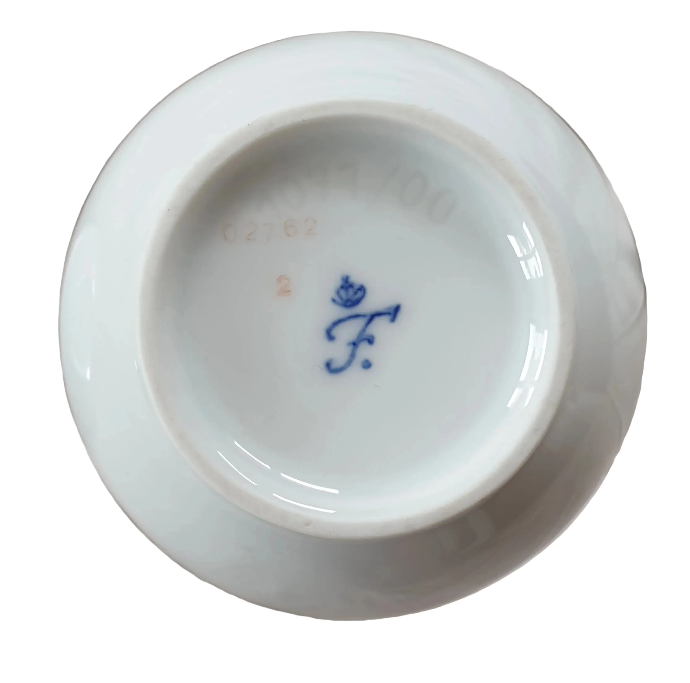 Mid-Century German Porcelain Mini Vase & Dish Set – Fürstenberg, 1950s - Image 6