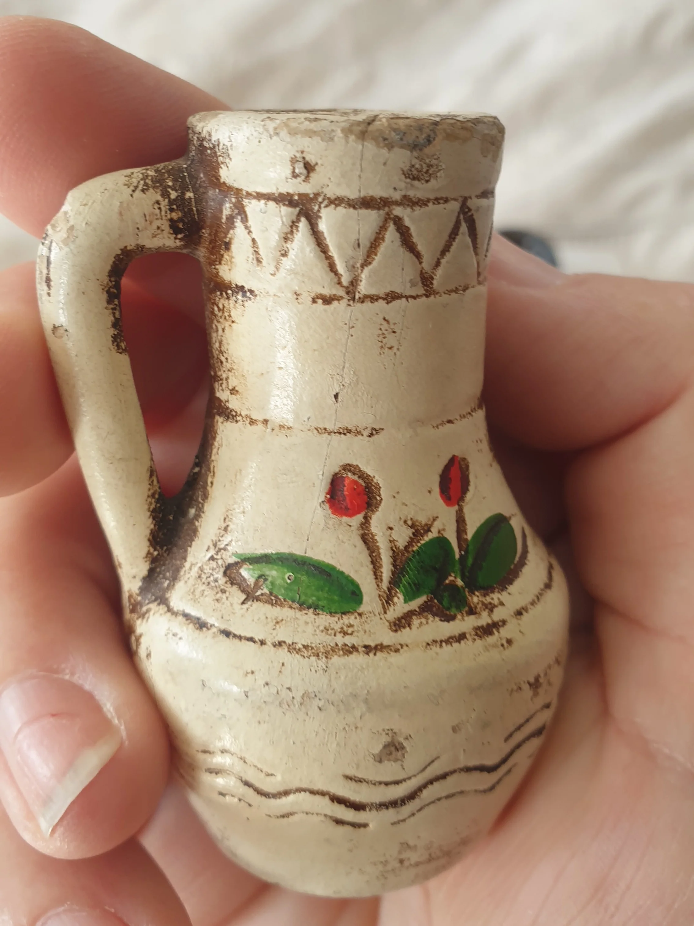Mid-Century Studio & Folk Pottery Trio (Decorative Set) - Image 7