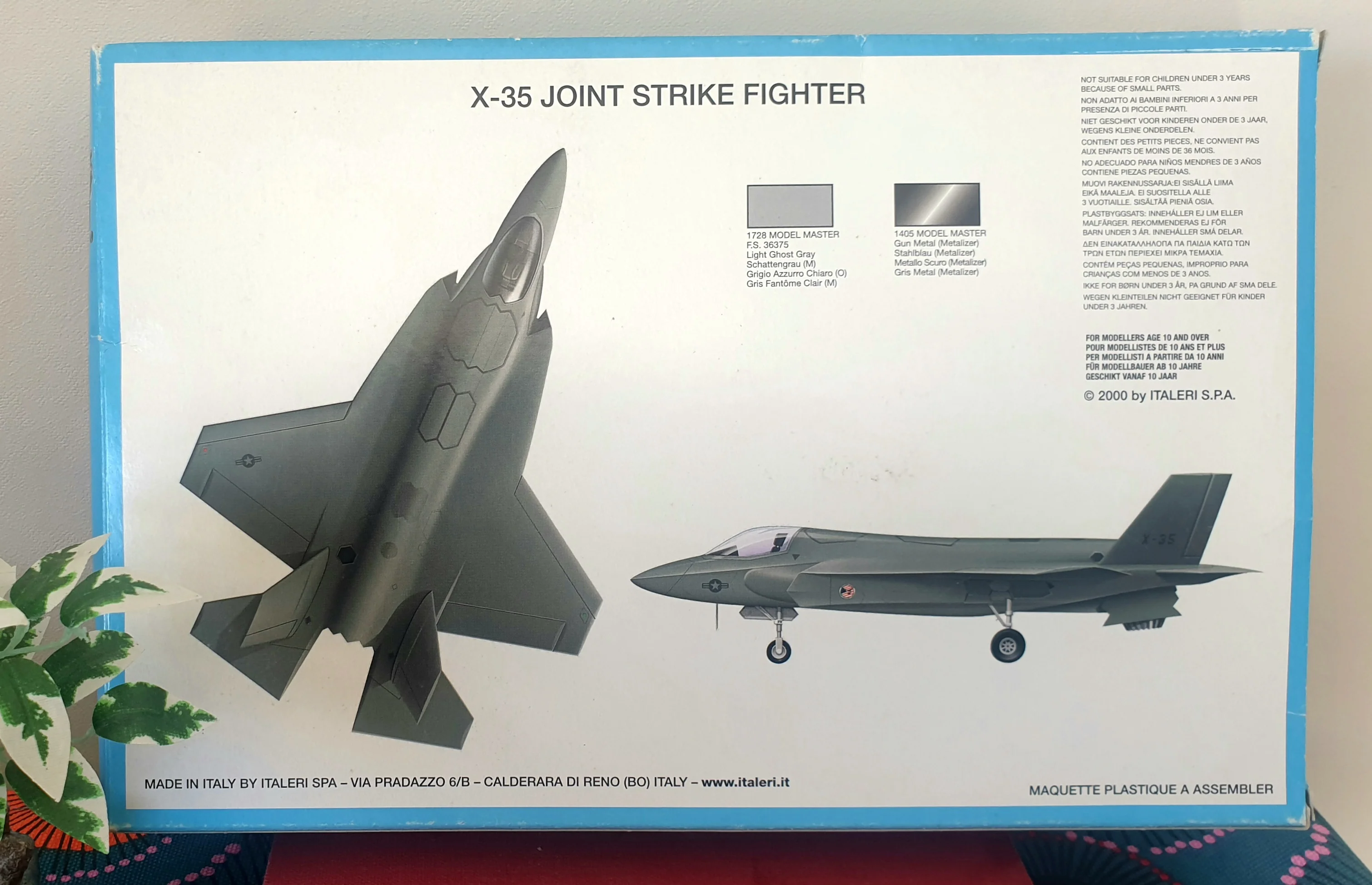 Model Kit: Italeri Lockheed X-35 JSF Aircraft - Image 3