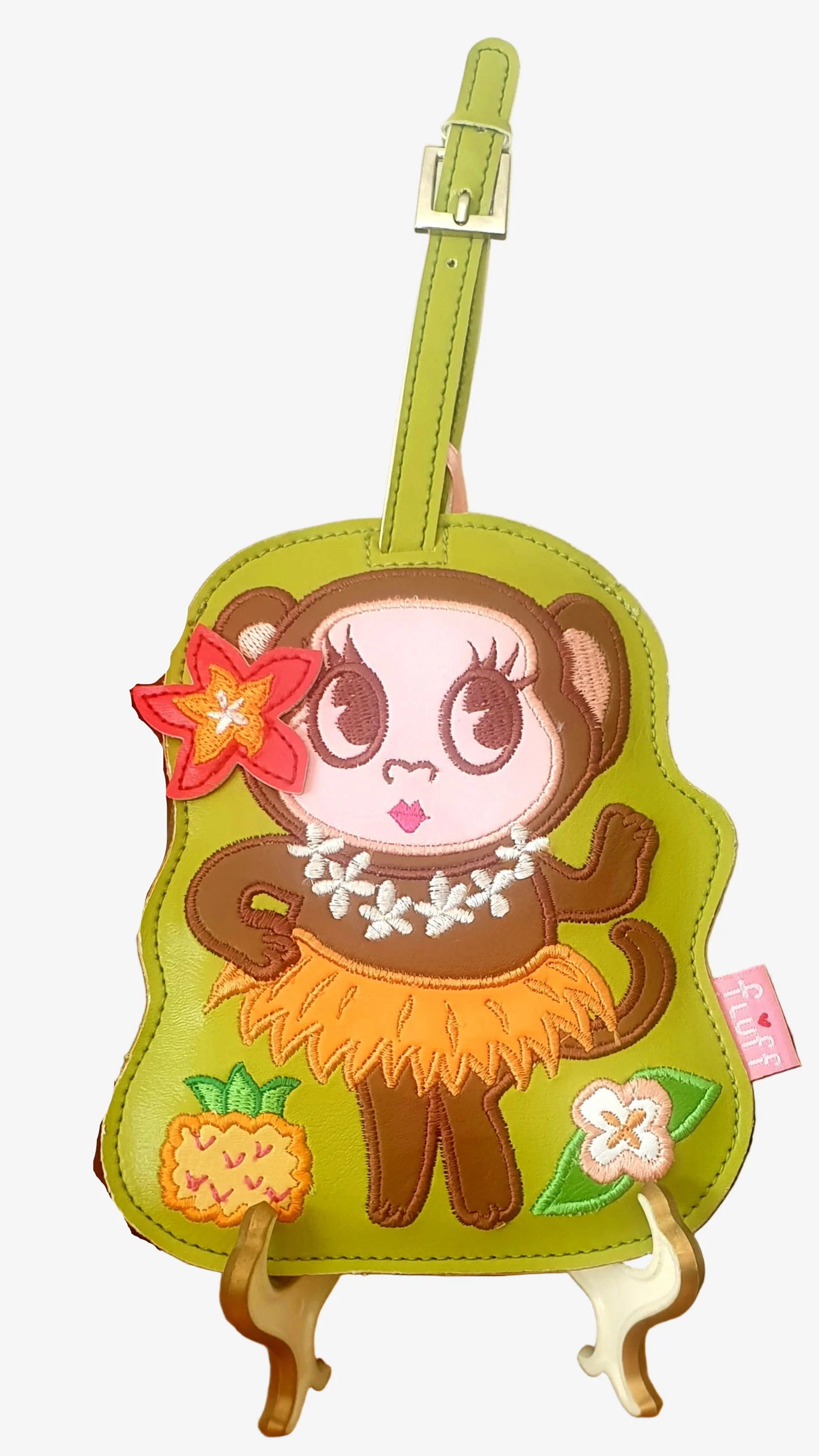 Mrs Monkey Luggage Tag