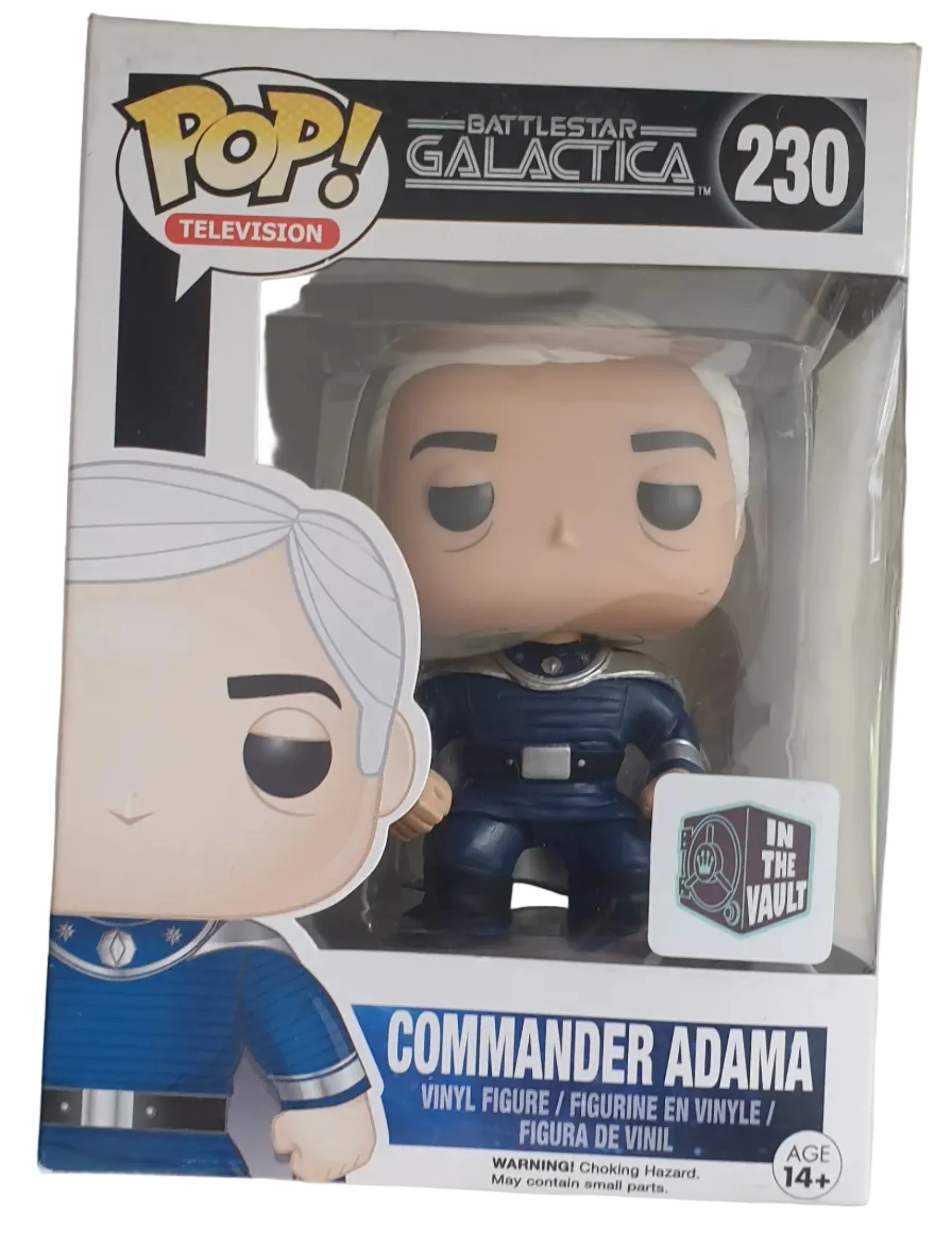 Pop Vinyl - Battlestar Galactica - Commander Adama #230 (Stickered)