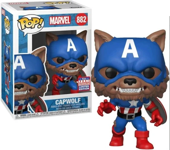 Pop Vinyl - Captain America Capwolf #882