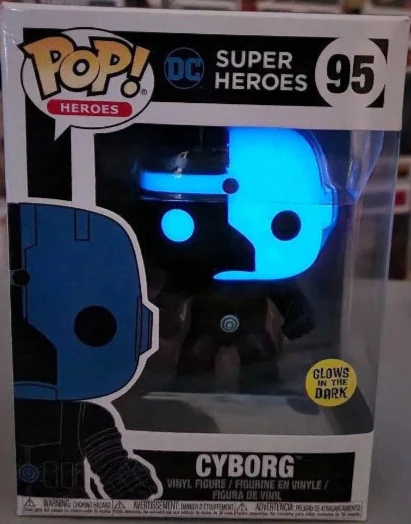 Pop Vinyl - DC - Cyborg Silhouette #95 - Image 2