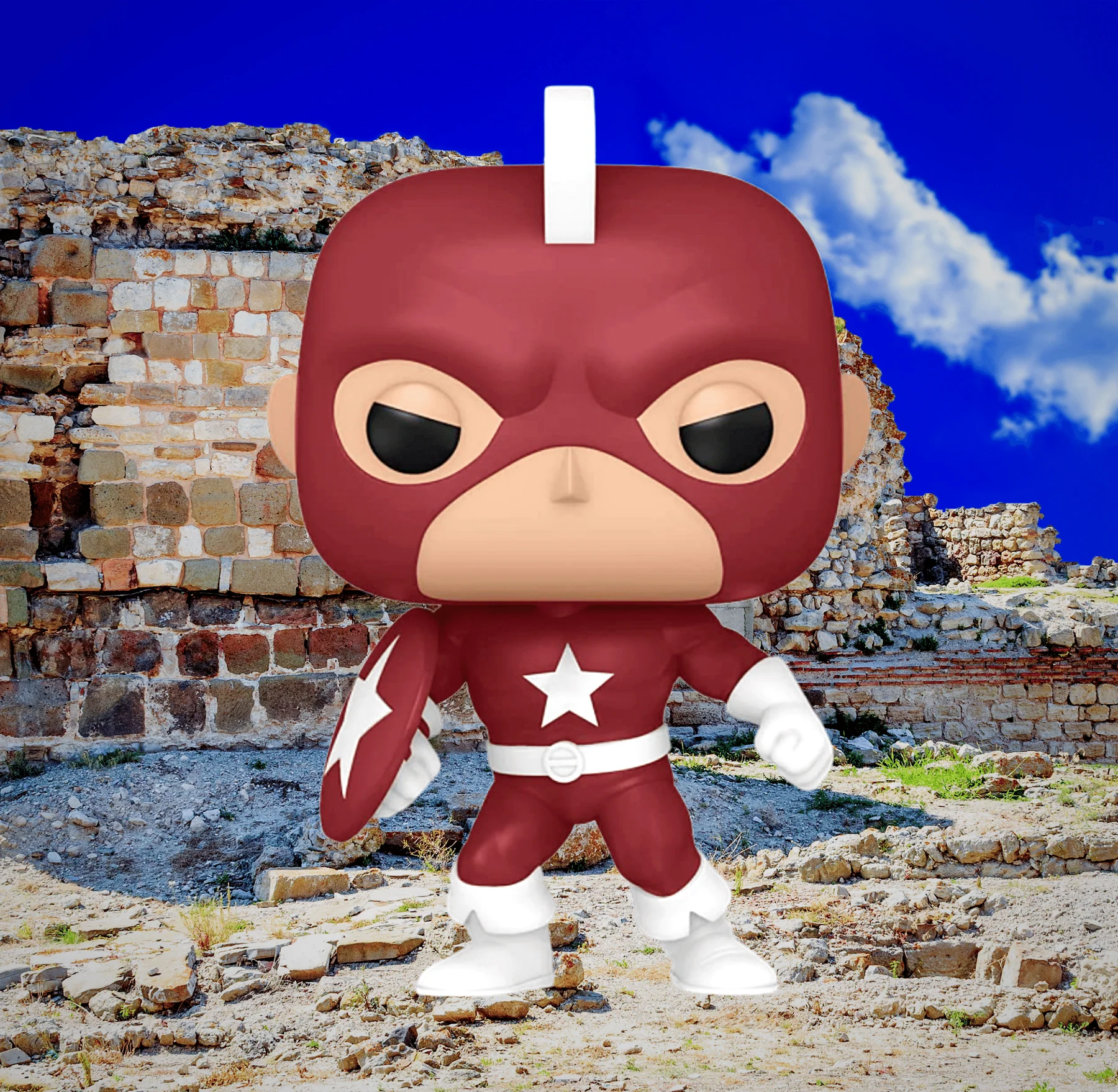 Pop Vinyl - Red Guardian #810 - Image 2