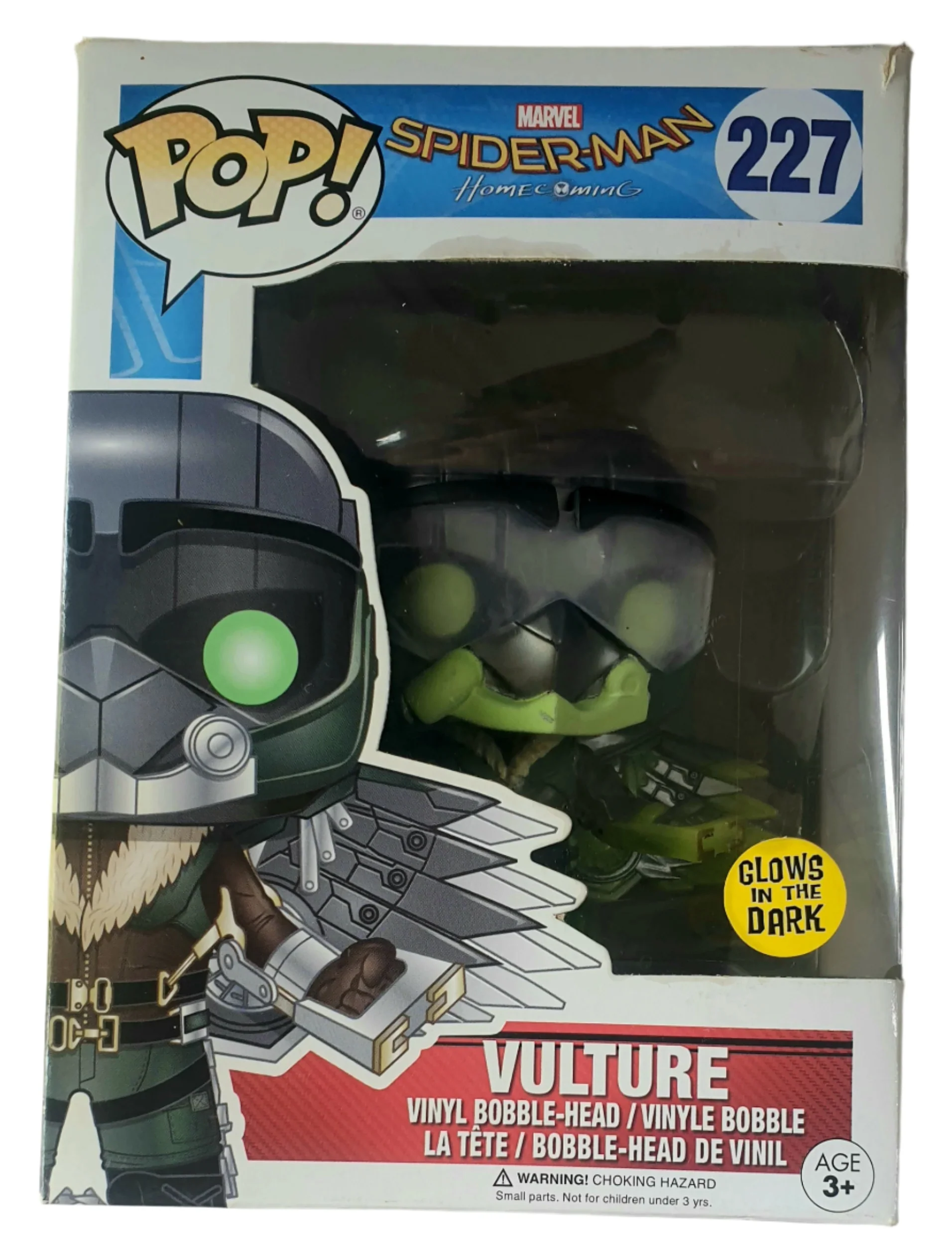 Pop Vinyl - Spider-Man Homecoming - Vulture GITD #227 - Image 2