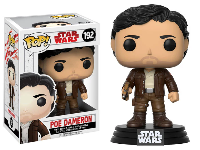 Pop Vinyl - Star Wars Poe Dameron #192