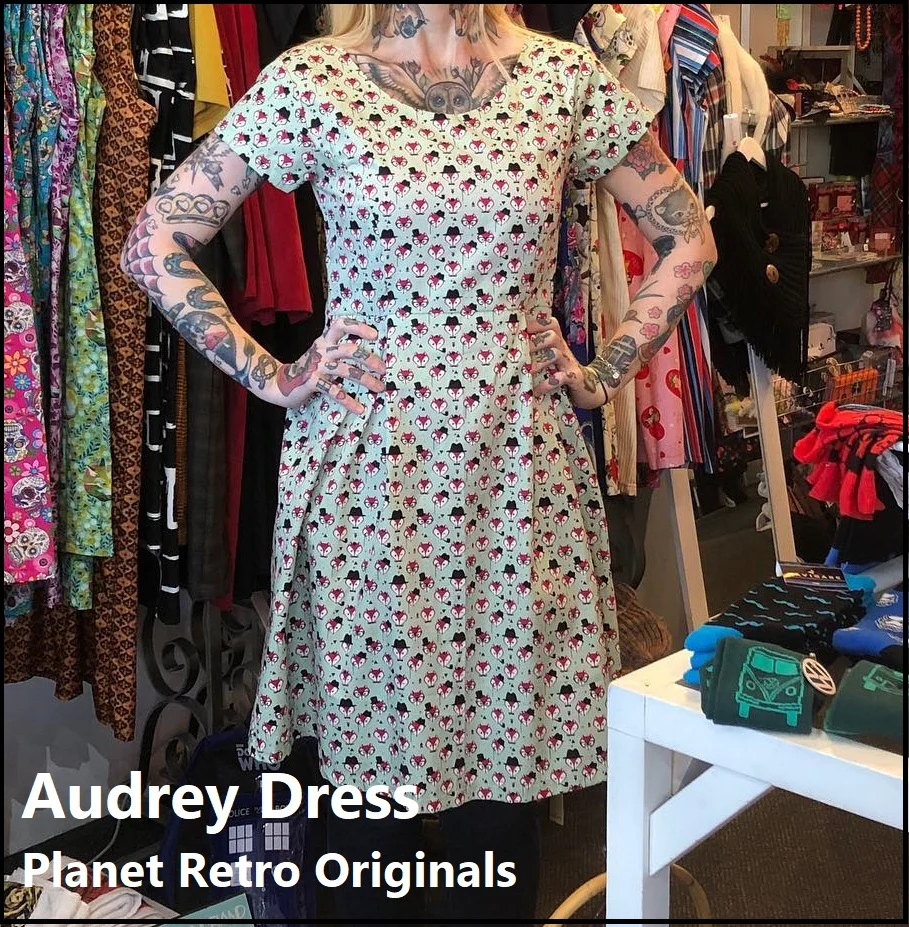 Marilyn Monroe Audrey Dress - Planet Retro Original (3XL) - Image 3