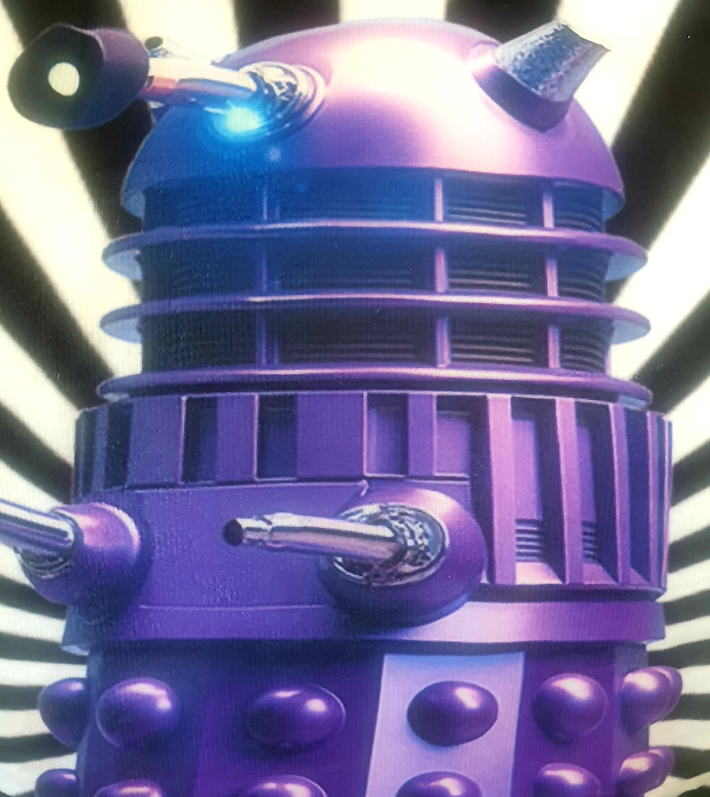 Purple Dalek - Lu Lu Deluxe NZ - Cushion Cover - Image 3