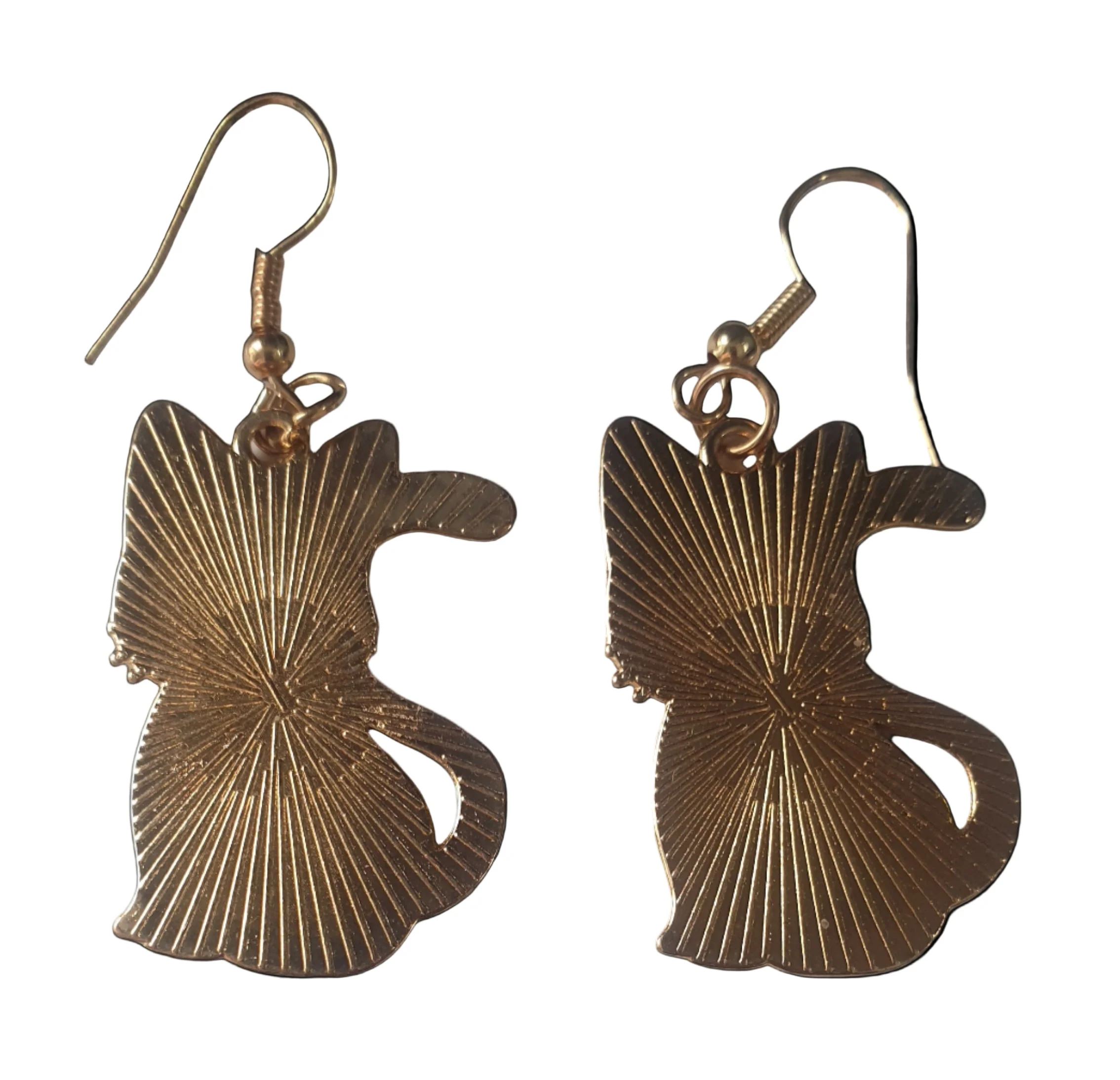 Sailor Moon Artemis Cat Hook Earrings - Image 2