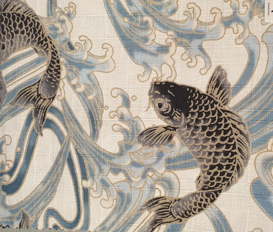 SALE Fabric - Japanese Koi (Japan) - Image 2