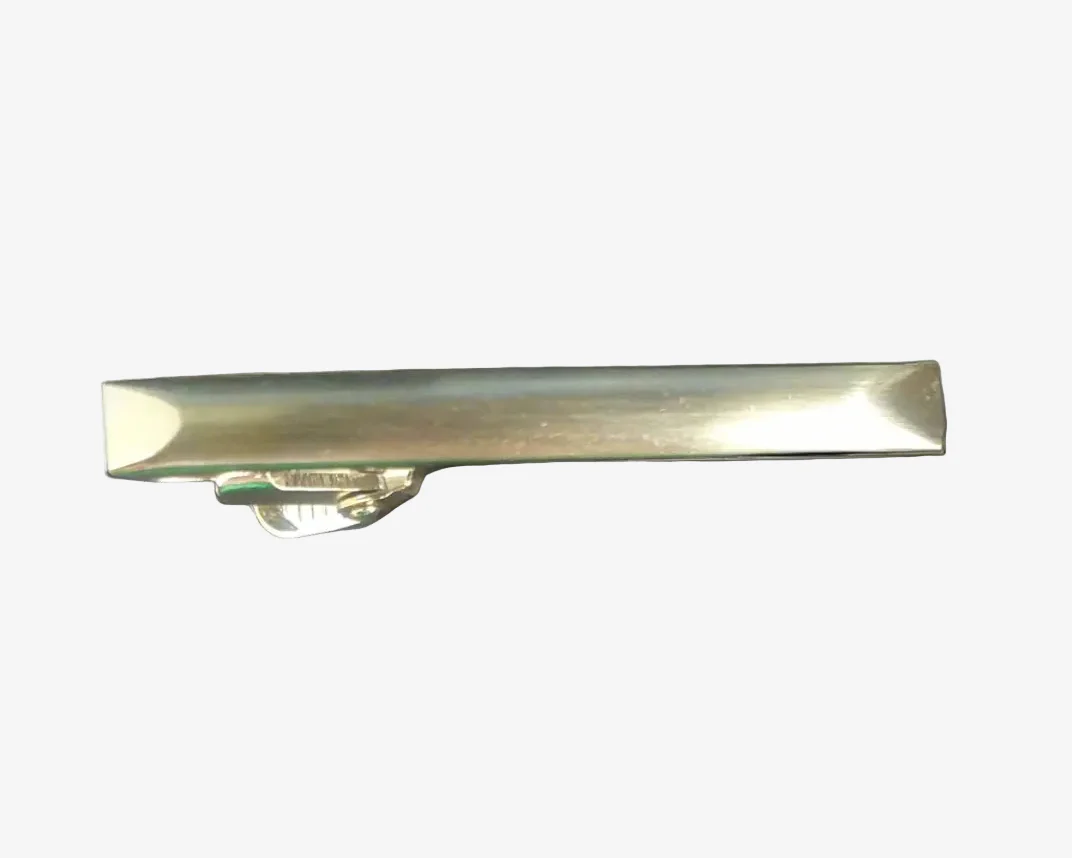 Small Silver Tie Clip / Bar