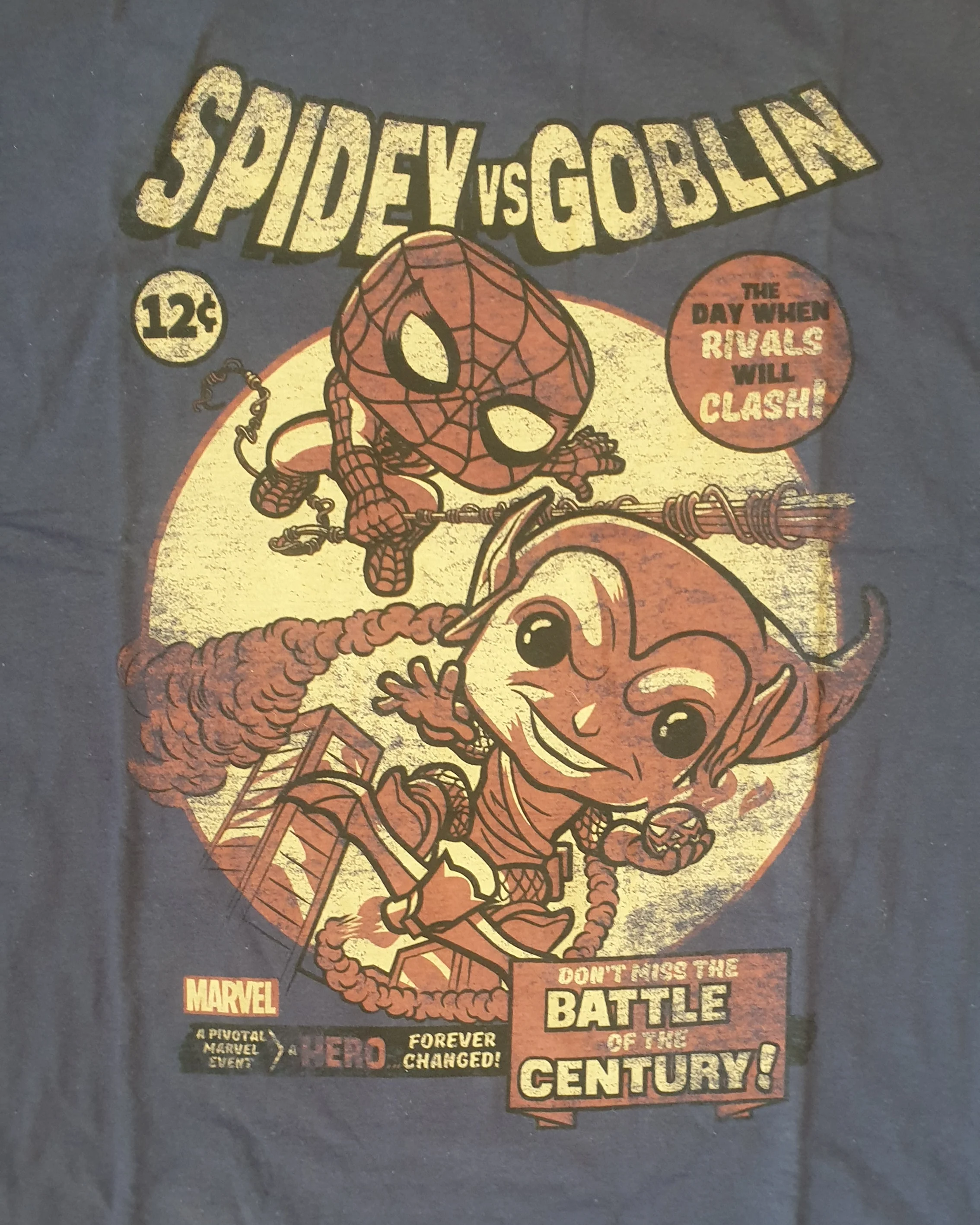 Spiderman/Goblin Funko Pop T-Shirt (Large) - Image 2